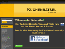 Tablet Screenshot of kuechenraetsel.gamblers.at